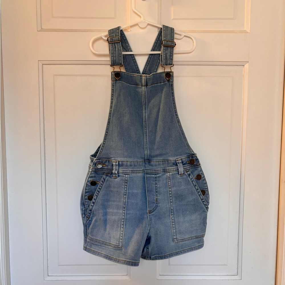 Crewcuts Blue Denim Short Overalls